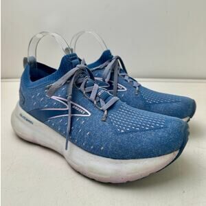 Brooks Glycerine StealthFit 20 Blue/Pastel Lilac Sneakers Women's Sz 7.5
